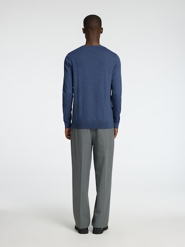 SELECTED HOMME Regular Fit Pullover 'SLHBerg' in Blau