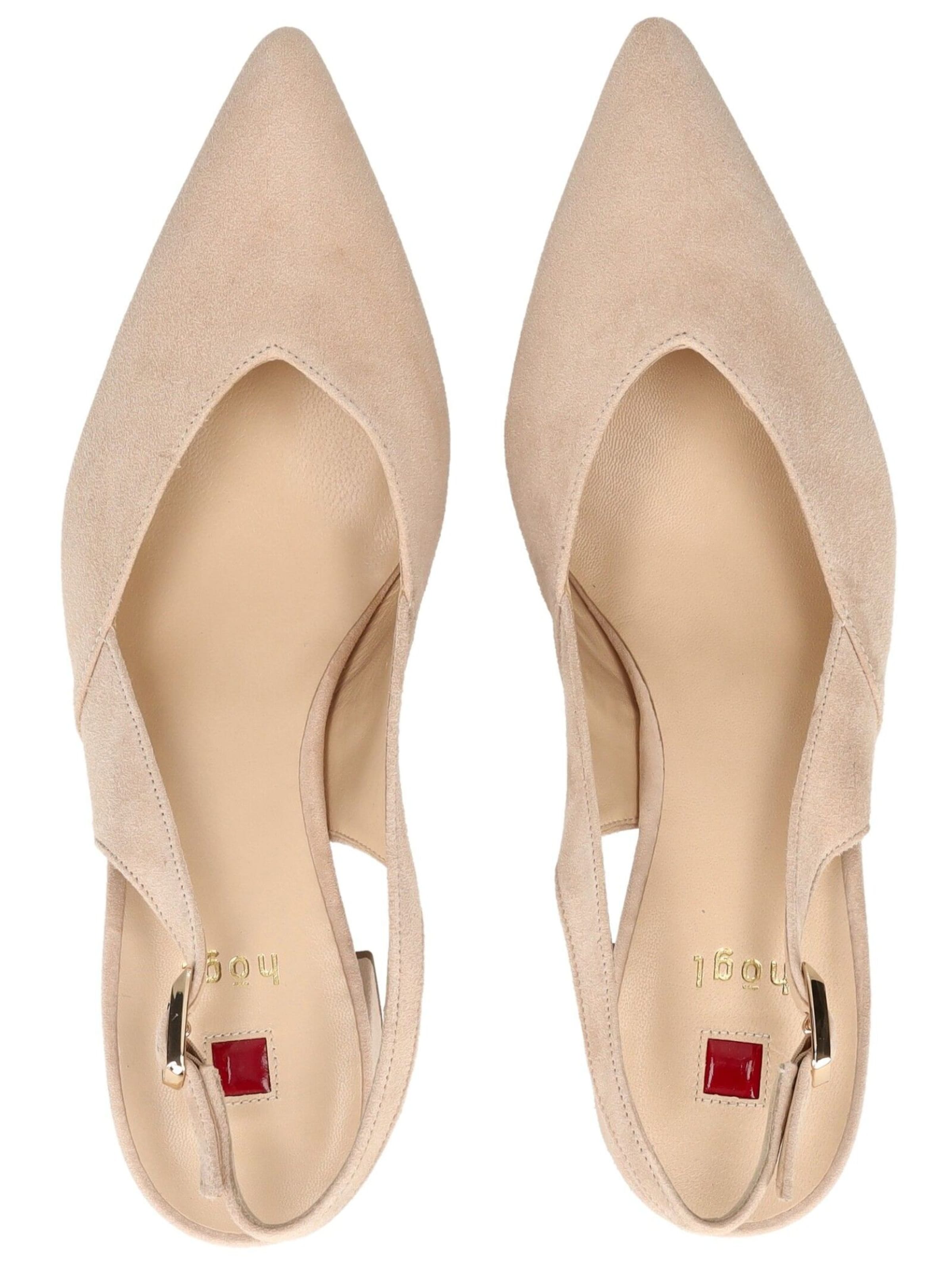 Décolleté sling 'Laura' di Högl in beige