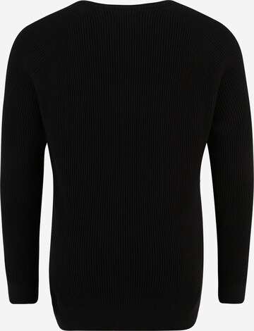 s.Oliver Men Big Sizes Pullover in Schwarz