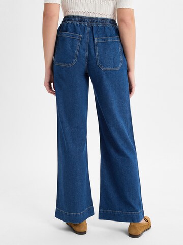 OPUS Wide leg Jeans 'Miva' in Blue