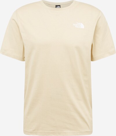 THE NORTH FACE T-Shirt 'REDBOX' in beige / schwarz / weiß, Produktansicht