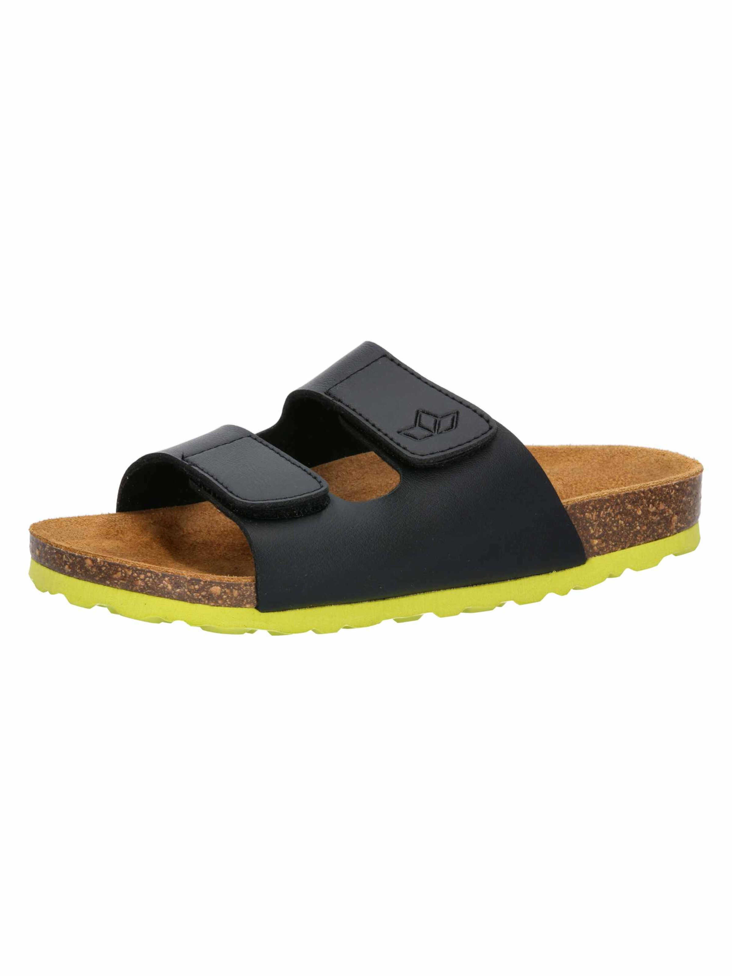 LICO Open shoes 'Bioline Velcro' in Black: front