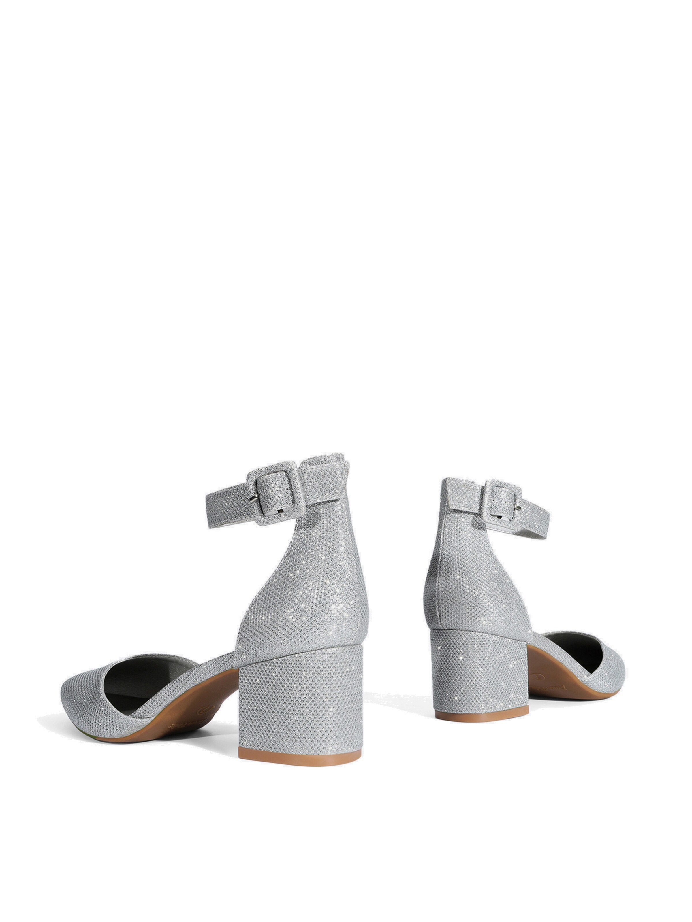 Dream Pairs Pumps 'DREAM PAIRS Hochzeitsschuhe Damen Spangenpumps' in Silver