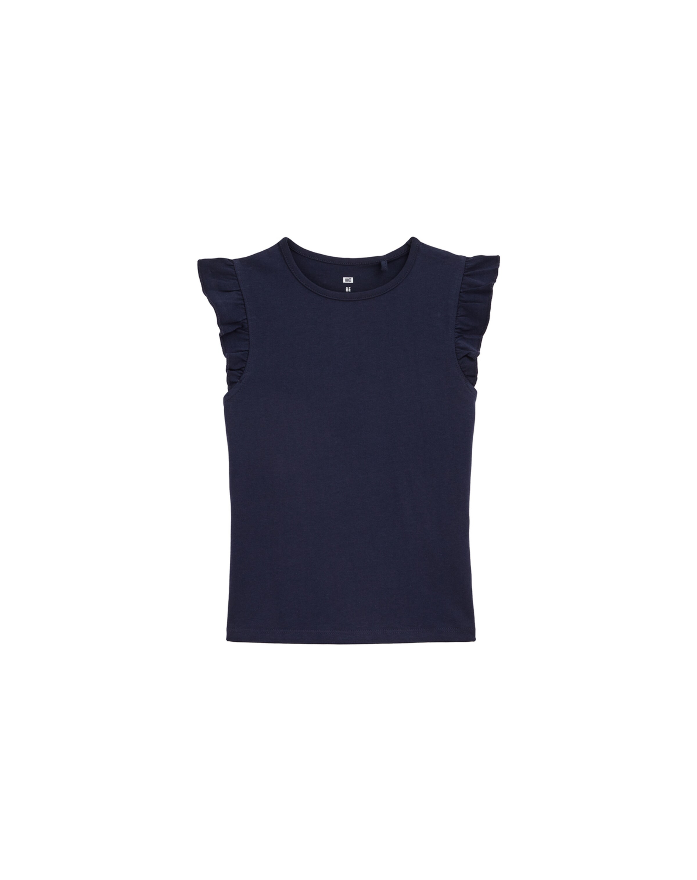 WE Fashion Tričko – modrá: přední strana