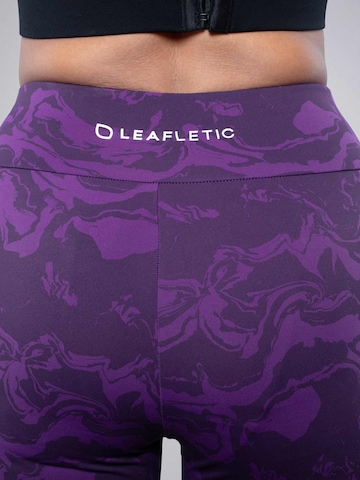 LEAFLETIC - Skinny Leggings 'Leafletic Women’s Long Length Legging' en lila