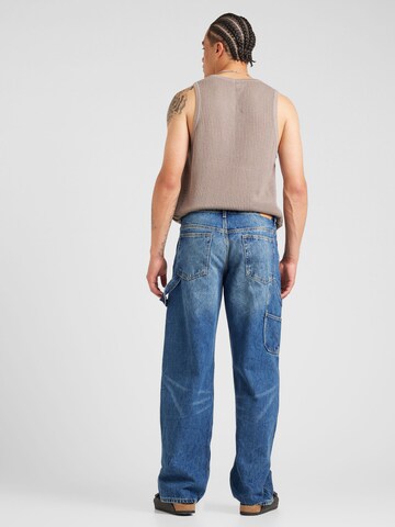 Largi Jeans 'Sphere' de la WEEKDAY pe albastru