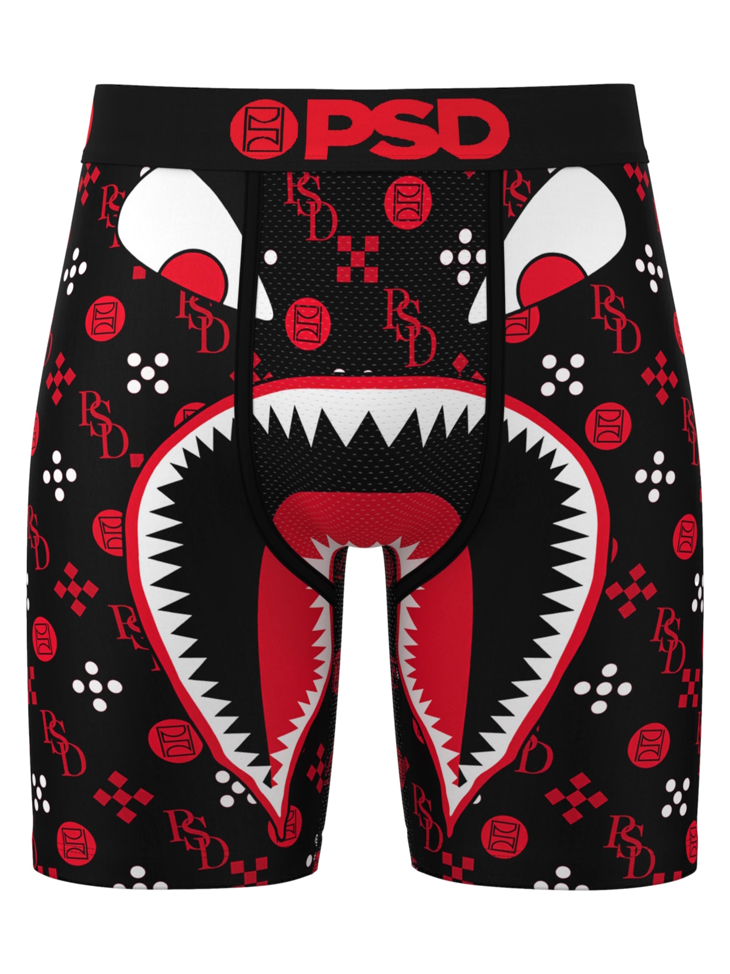 PSD Boxers 'Lux Red' en mélange de couleurs, Vue avec produit