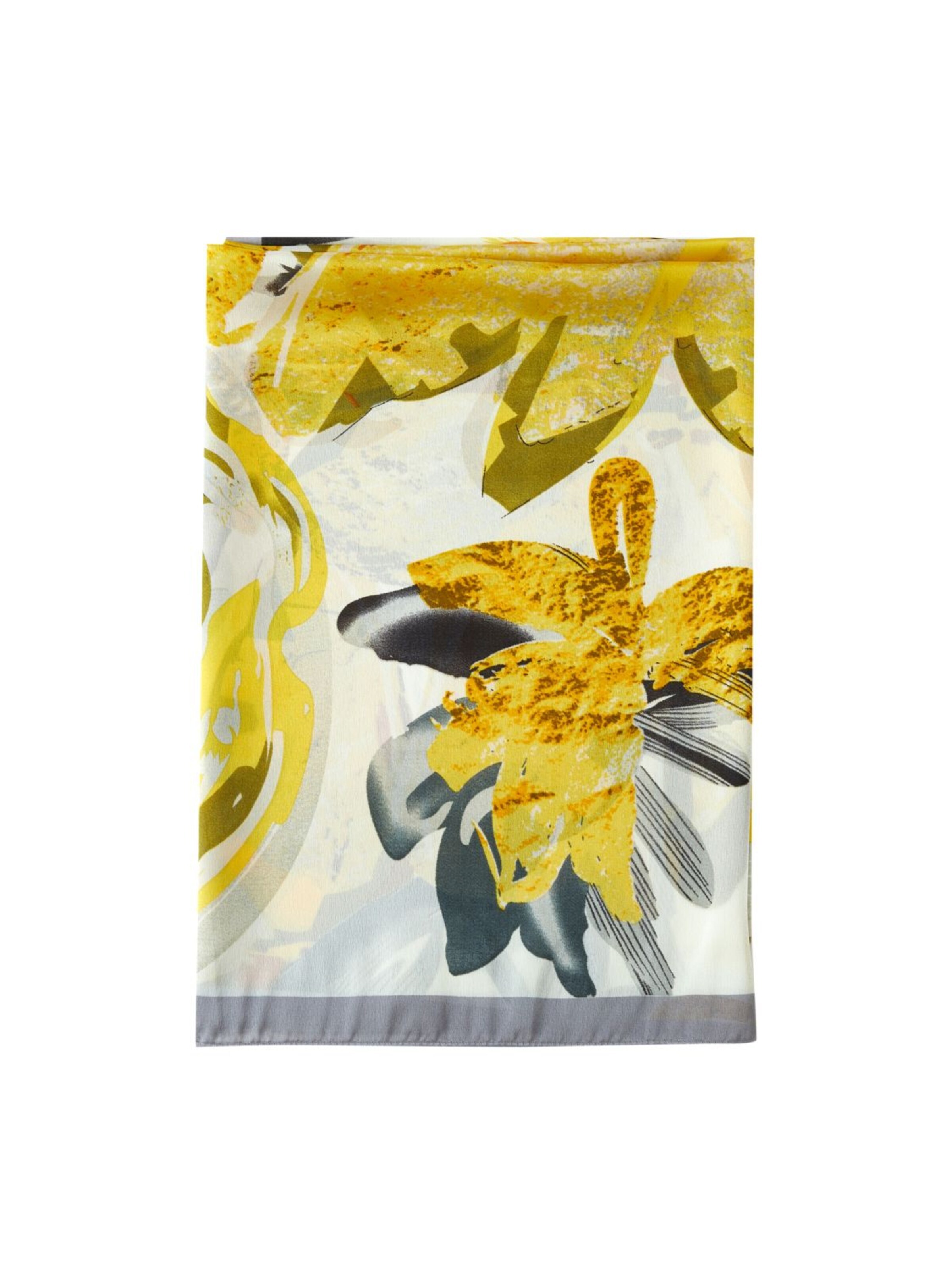 19V69 ITALIA Scarf 'Etole de soie Girasole' in Yellow