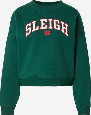 GAP Sweatshirt in Green: front