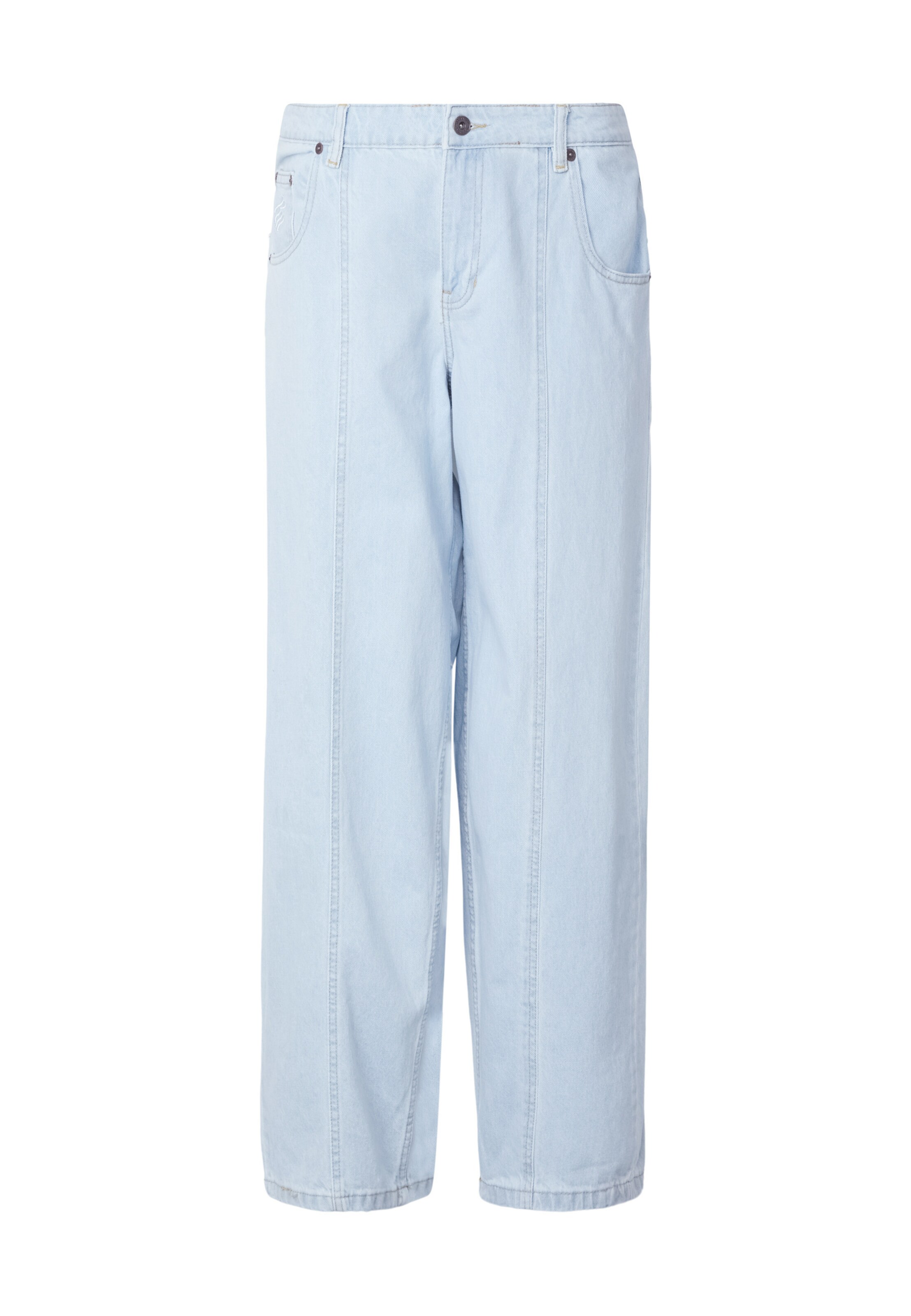 ROCAWEAR Baggy Jeans 'Blueprint' in Blue: front