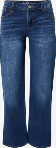 HOLLISTER Loosefit Jeans in Blauw: voorkant