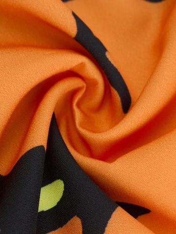 MEETWEE Oversized jurk in Oranje
