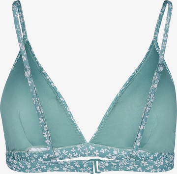 Skiny Triangel Bikinitop in Blau