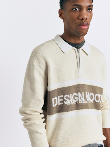 Pull&Bear Pullover i hvid