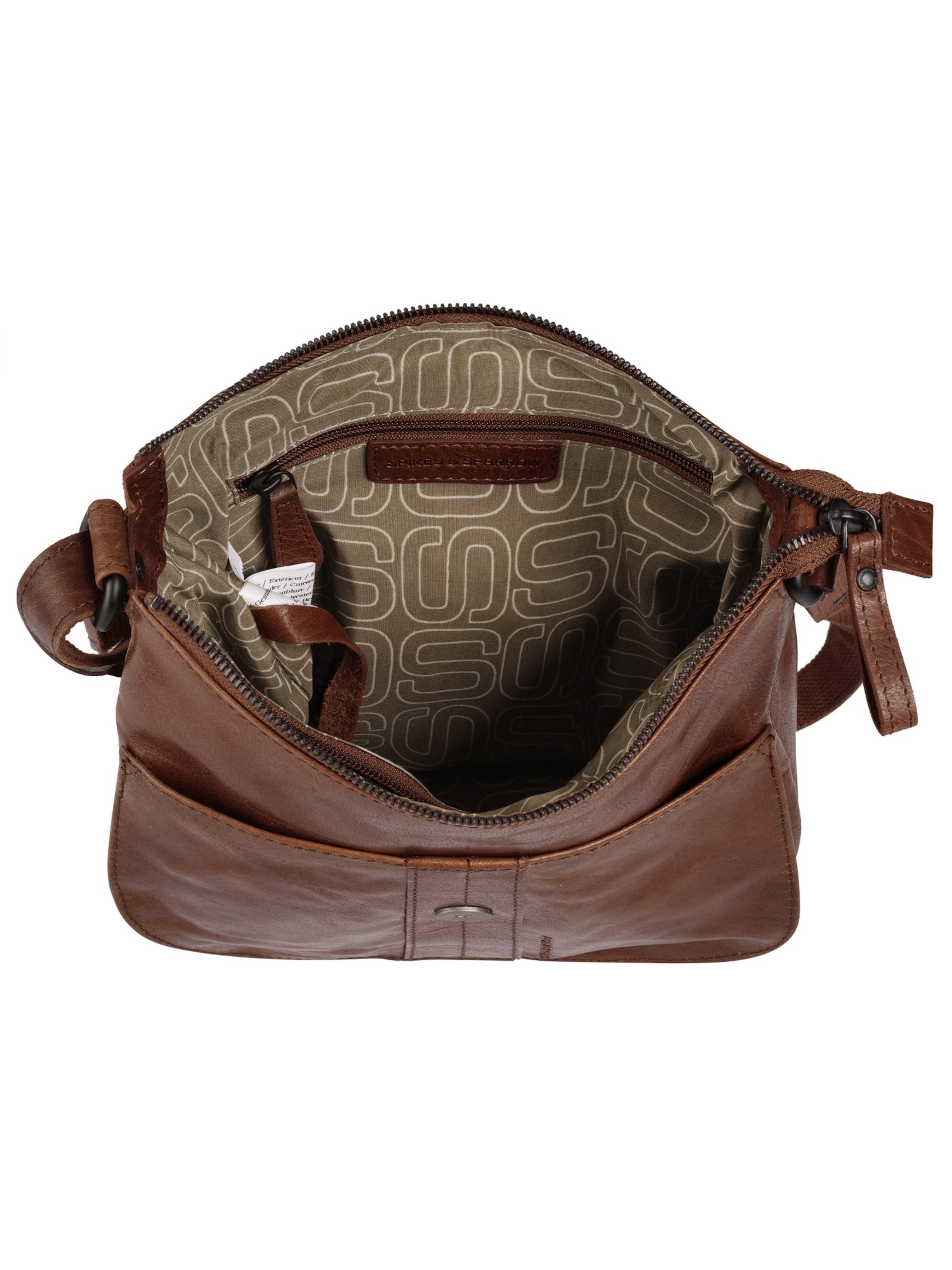 Spikes & Sparrow Crossbody Bag in Brown