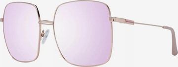 Lunettes de soleil 'Skechers Sunglasses SE6097 28U 58' SKECHERS en or : devant
