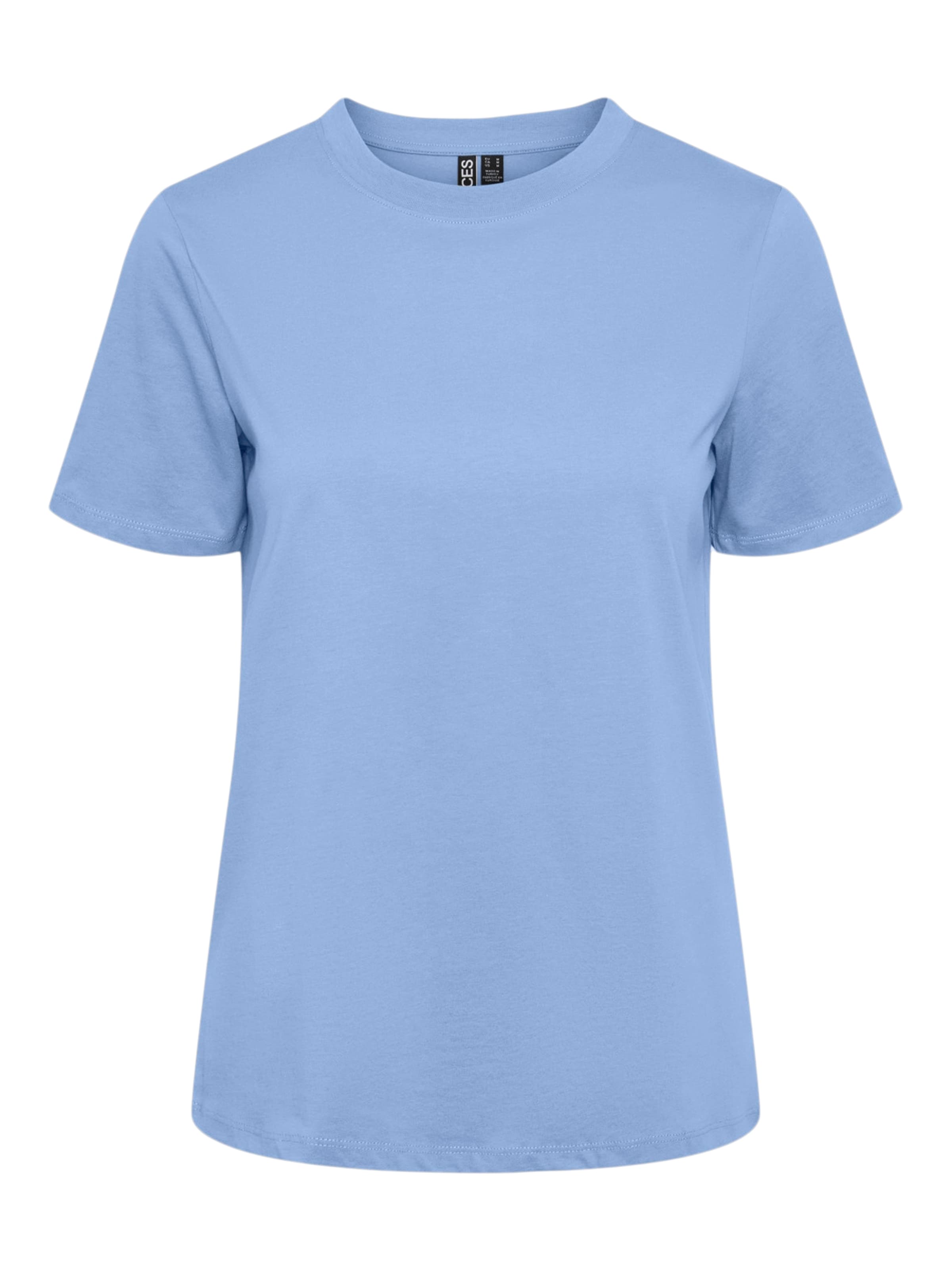 PIECES Shirt 'RIA' in Blauw: voorkant