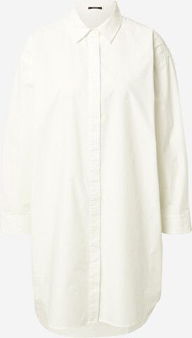 DENHAM Košilové šaty 'OLIVIA' – bílá: přední strana