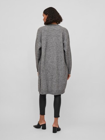 VILA Knit Cardigan in Grey