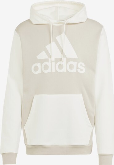 ADIDAS SPORTSWEAR Sweat de sport 'Essentials' en sable / beige foncé, Vue avec produit