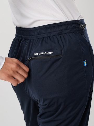 SWEDEMOUNT Normální Outdoorové kalhoty 'On Course' – modrá