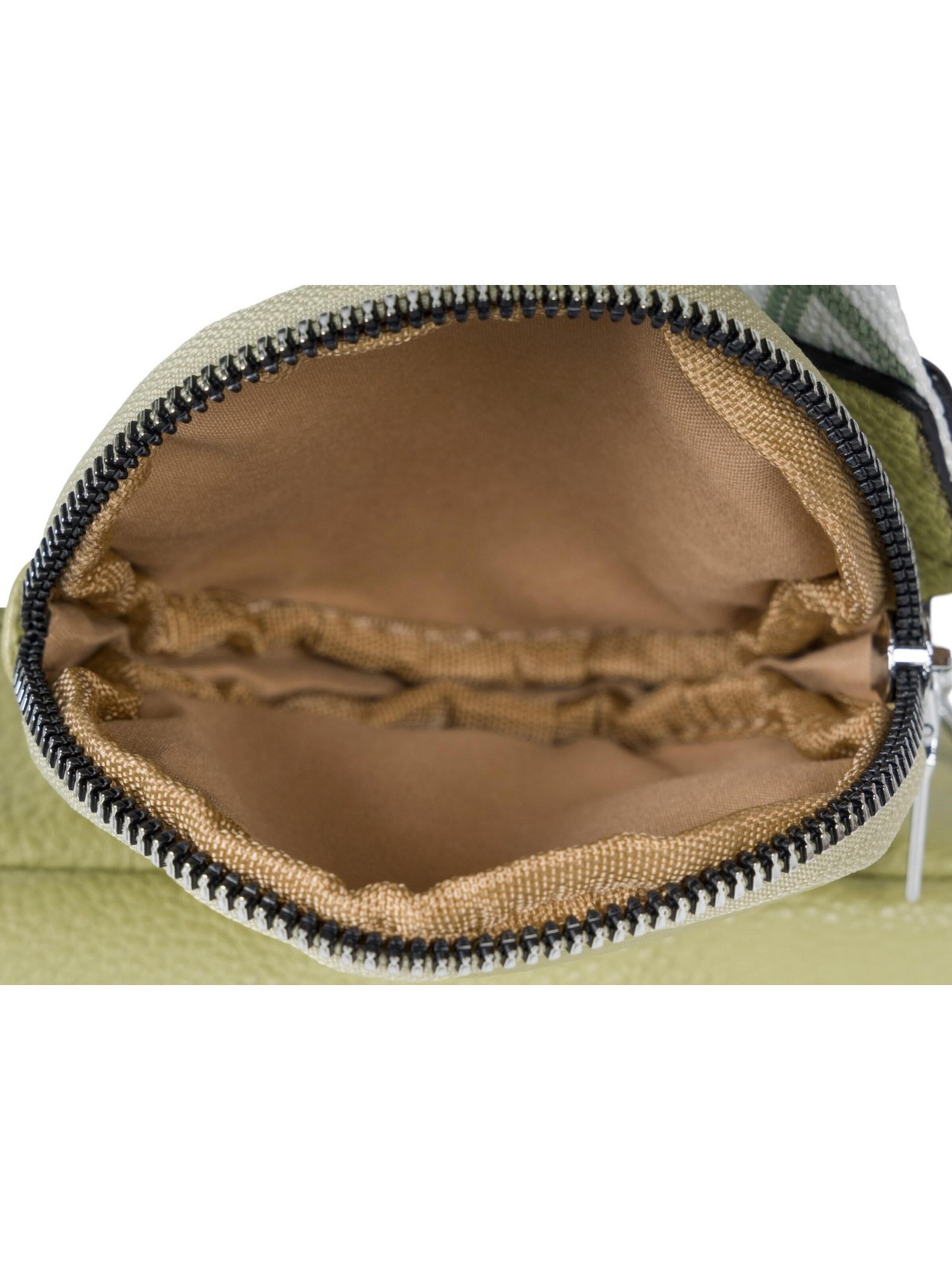 styleBREAKER Crossbody bag '2-Teiliges Set Halbmond Crossbody Bag' in Green