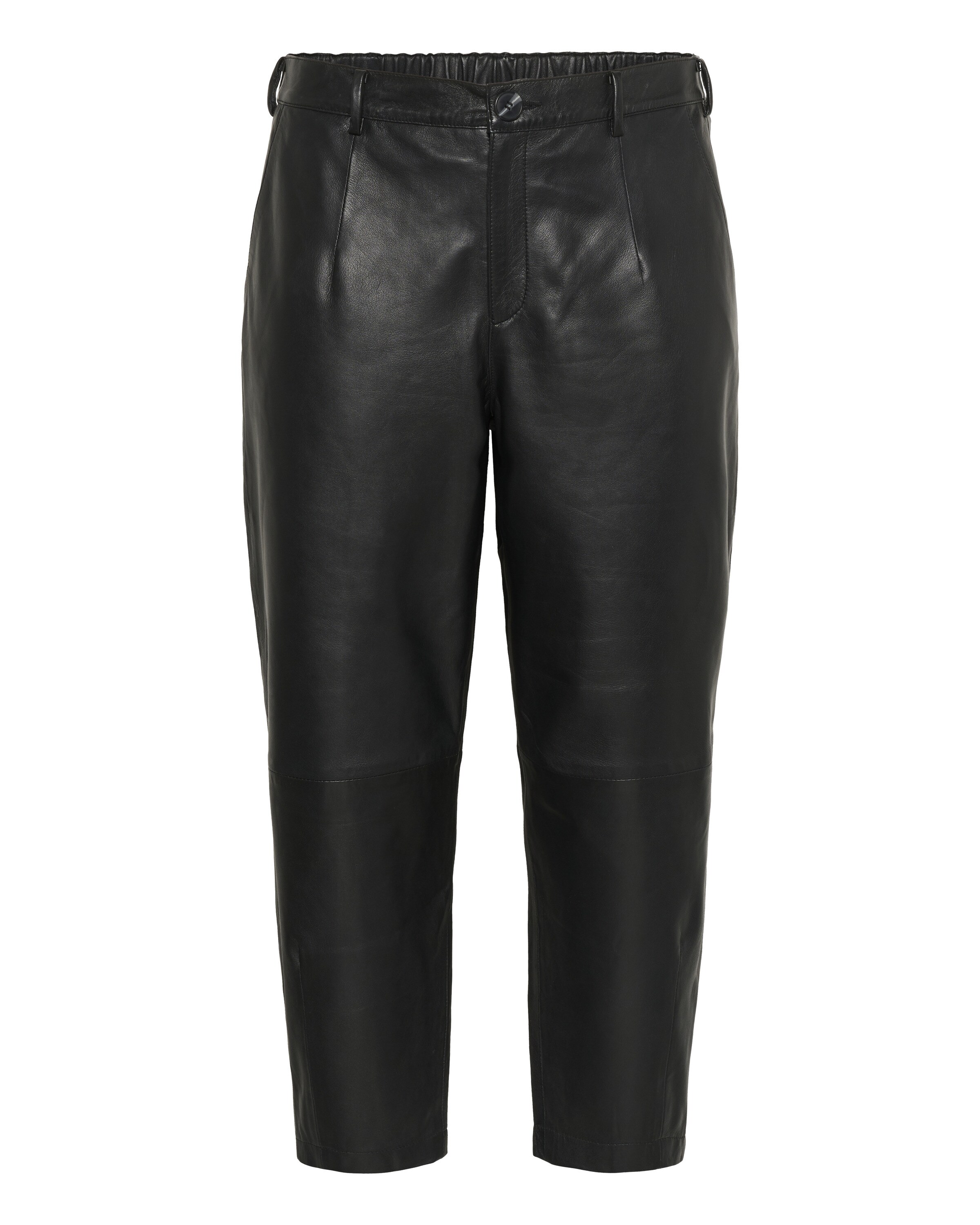 Loosefit Pantalon 'Tera' KAFFE CURVE en noir : devant