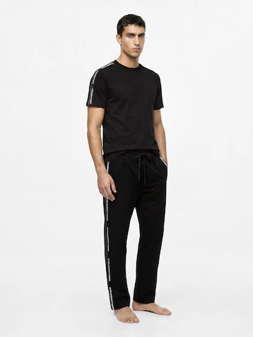 Loosefit Pantaloni di Karl Lagerfeld in nero