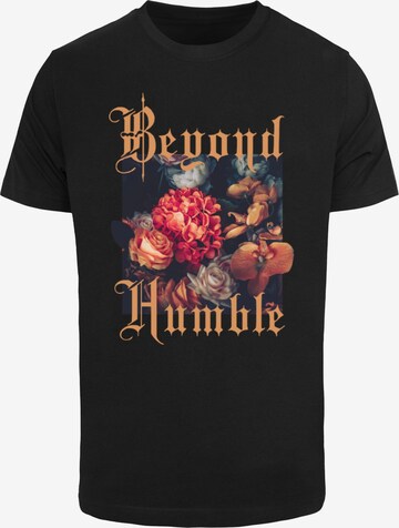 Maglietta 'Beyond Humble' di Mister Tee in nero: frontale
