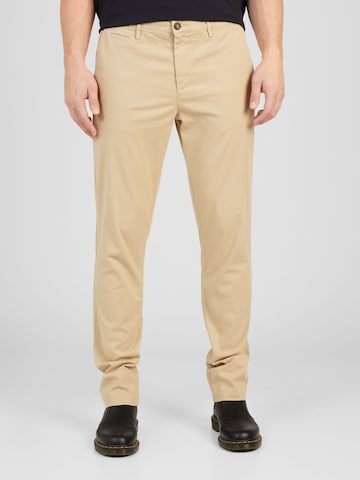 UNITED COLORS OF BENETTON Regular Broek in Bruin: voorkant