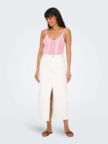 Tops en tricot 'Lyzet' ONLY en rose