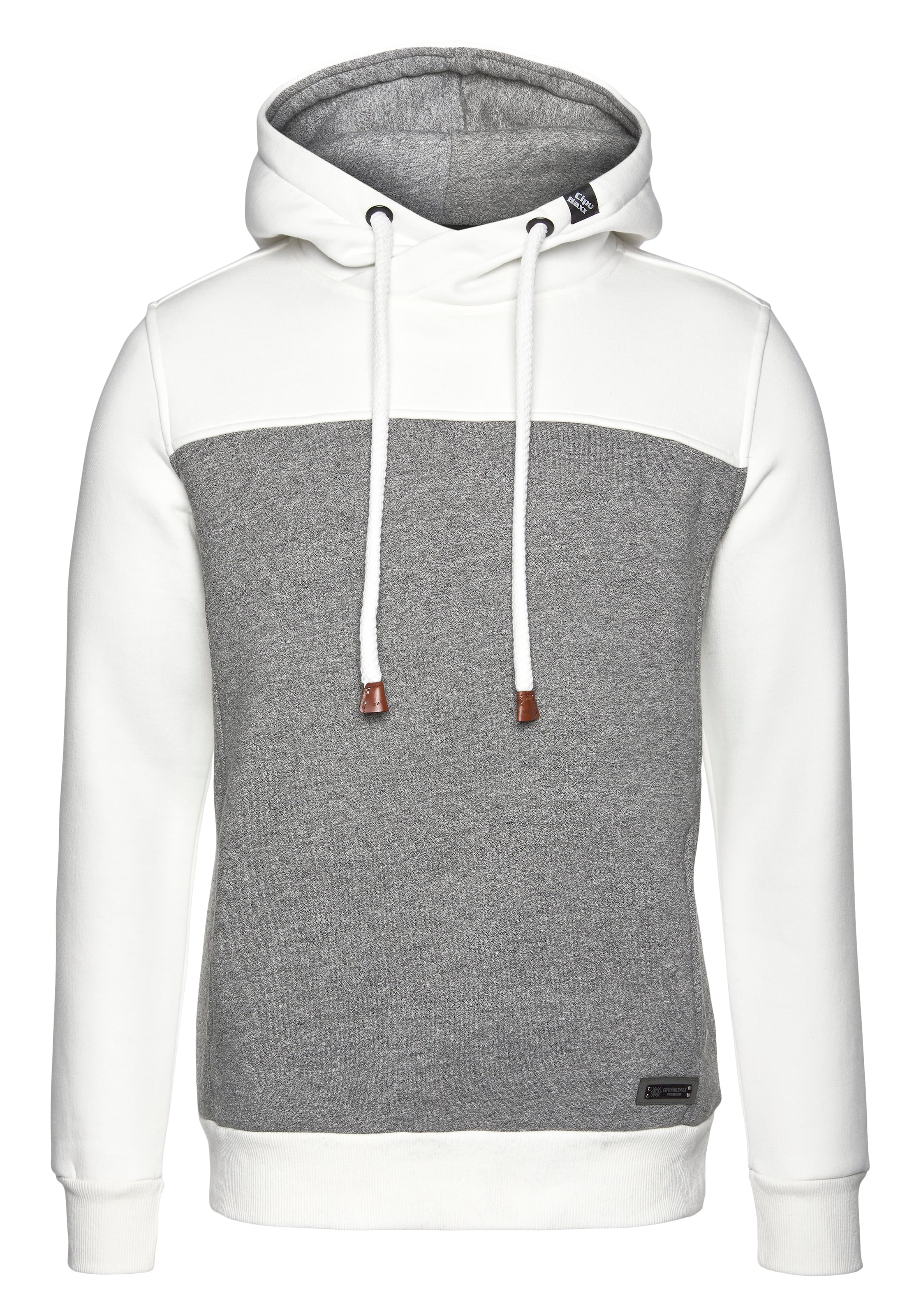 CIPO & BAXX Sweatshirt in Grijs: voorkant