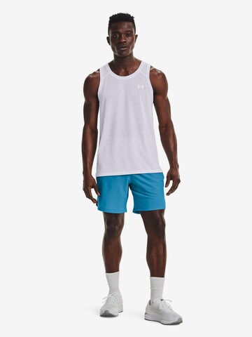 UNDER ARMOUR Funktionsshirt 'Streaker' in Weiß