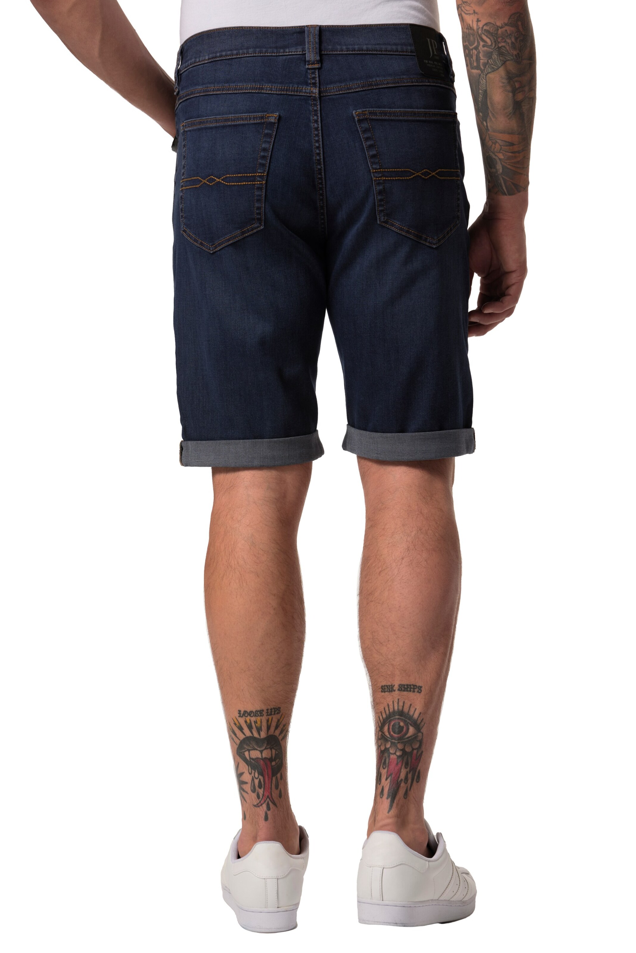 JP1880 Regular Jeans 'Bermuda' in Blue