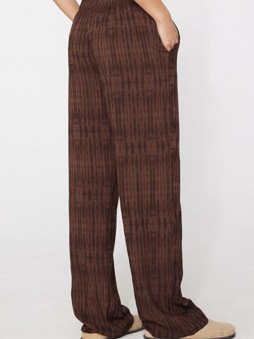 Tezenis Wide leg Pants in Brown