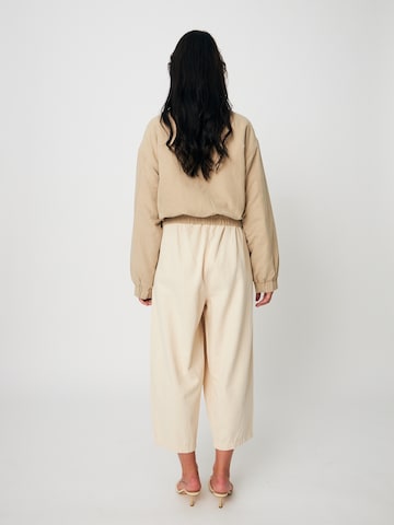 Crās Regular Housut ' Hiddencras ' värissä beige