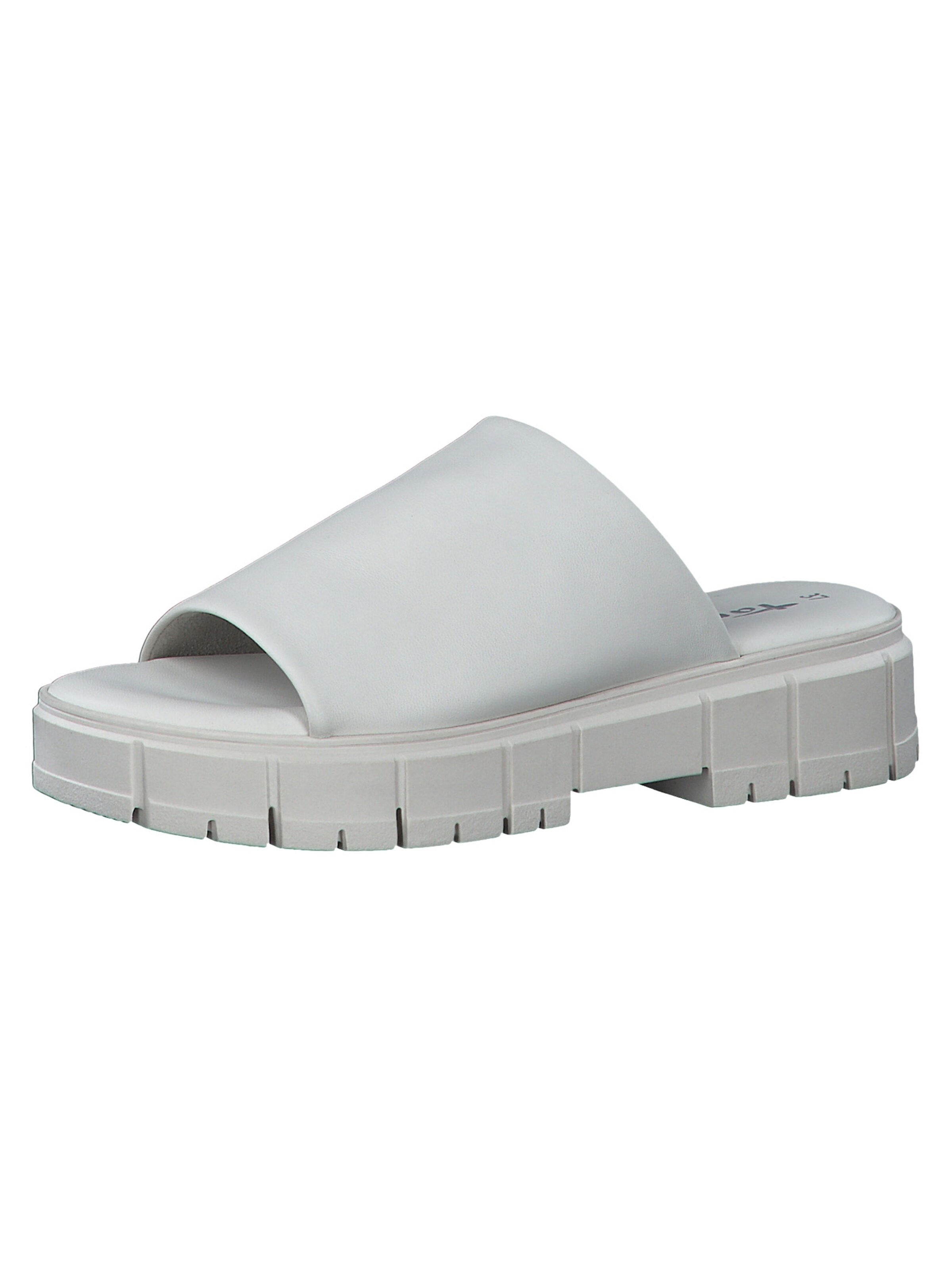 Tamaris Šľapky - Biela: predná strana