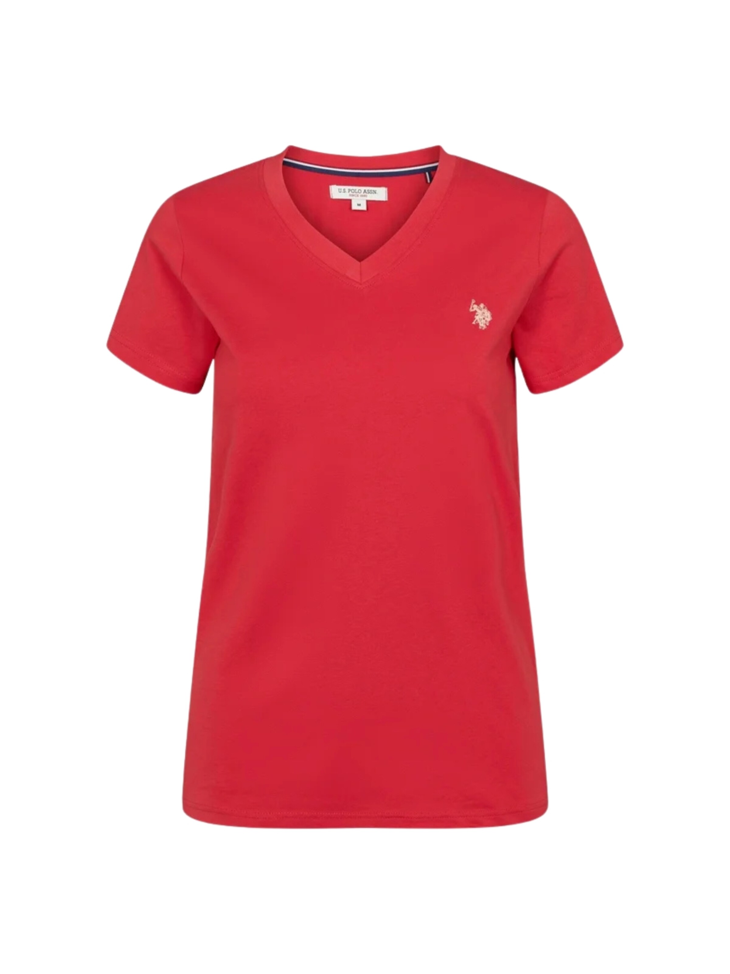 U.S. POLO ASSN. T-shirt en rouge, Vue avec produit