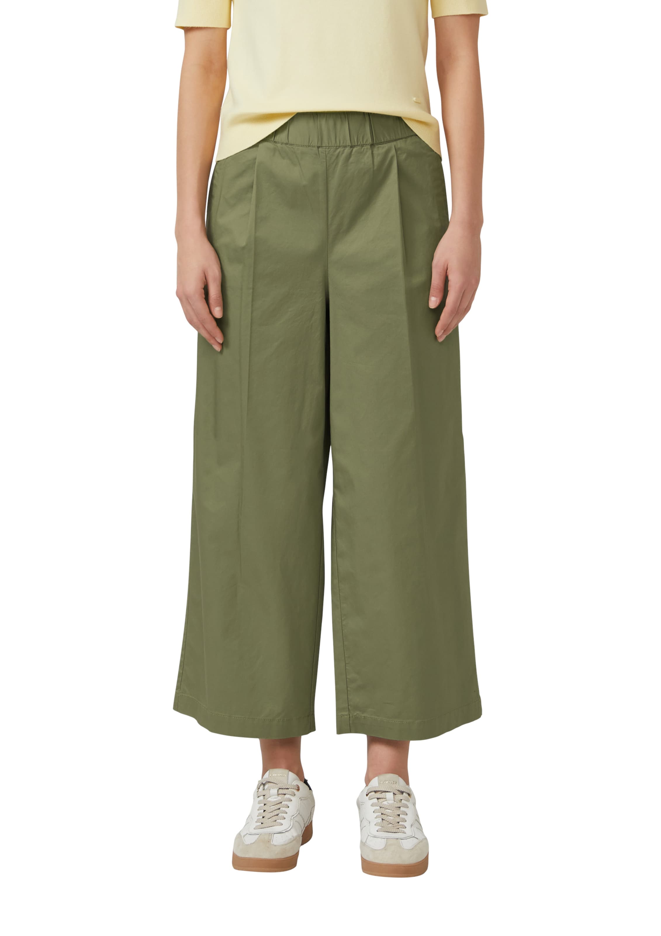Wide Leg Pantalon s.Oliver en vert
