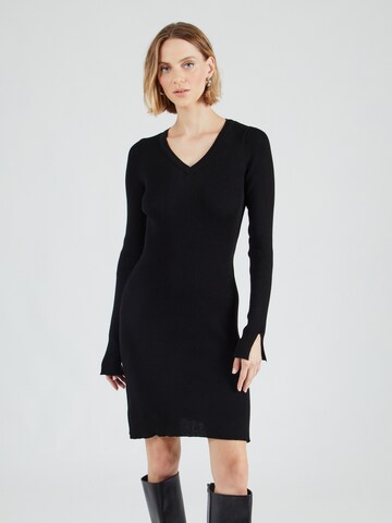 Robe 'Luciana' ABOUT YOU en noir : devant