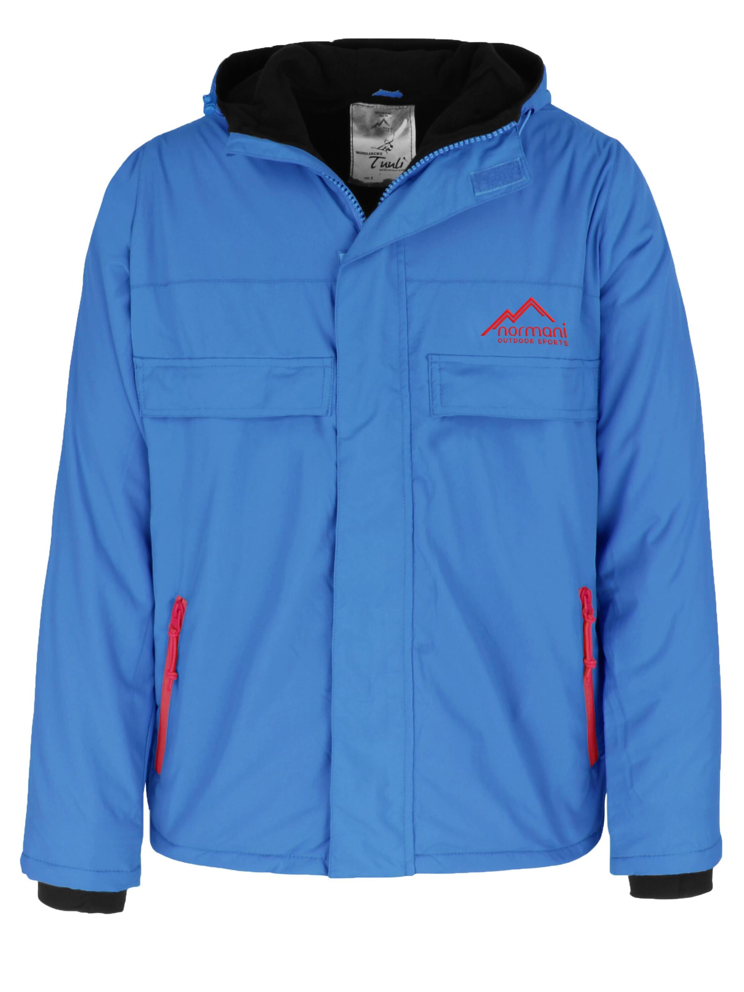 Veste outdoor 'Tuuli' normani en bleu : devant