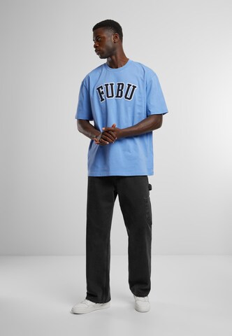 FUBU Shirt ' FM242-007-1 ' in Blue