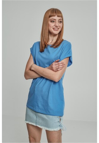 Urban Classics Shirt in Blauw: voorkant