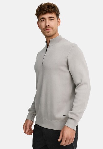 INDICODE JEANS Sweater 'Lukas' in Grey