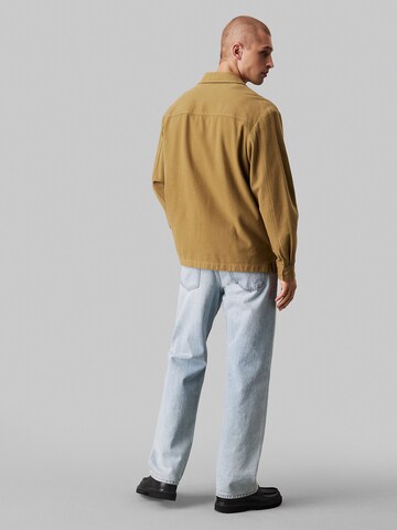Veste mi-saison Calvin Klein Jeans en marron