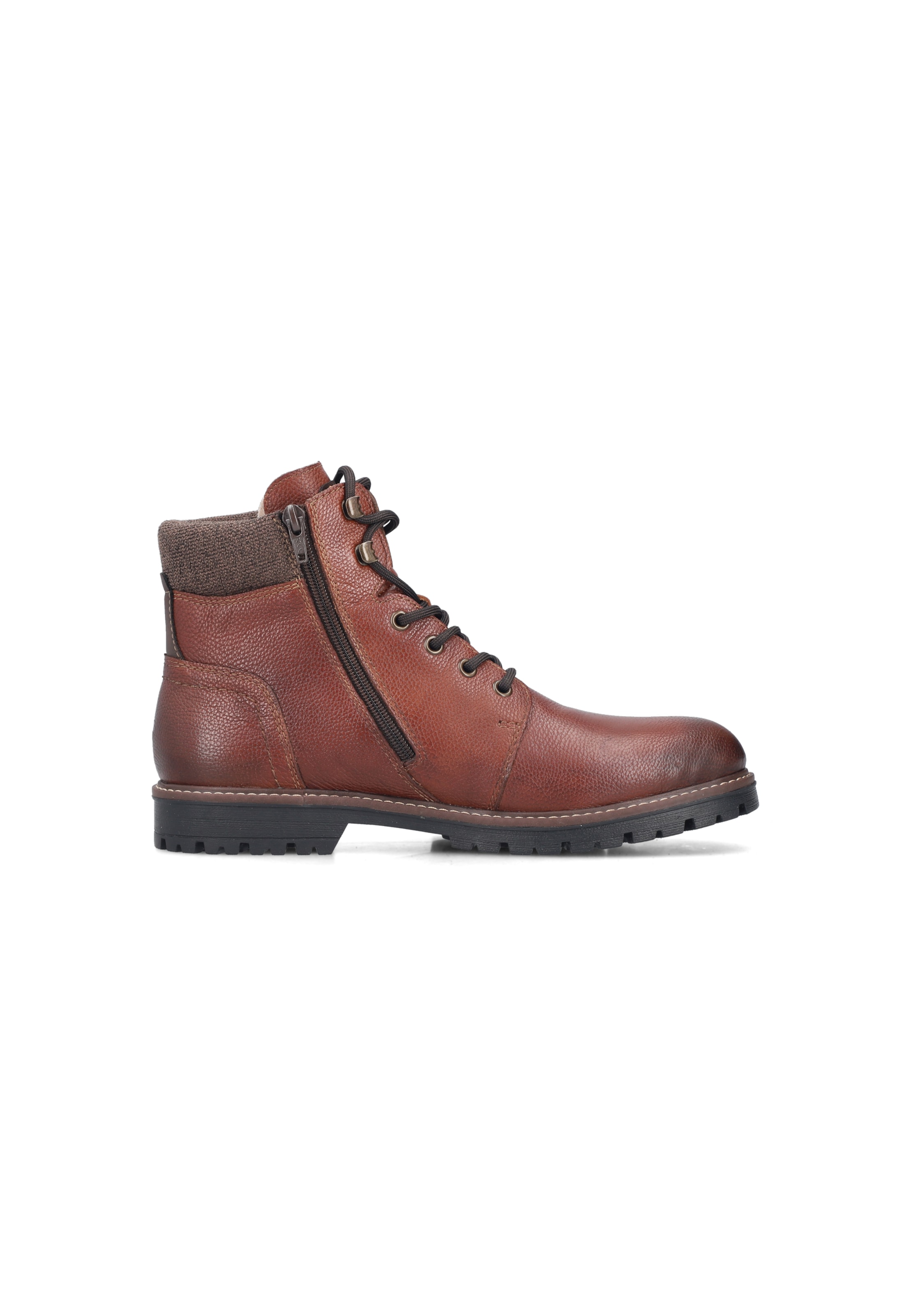 Bottines à lacets Rieker en marron