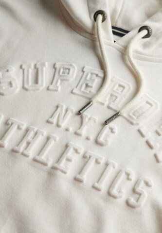 Sweat-shirt Superdry en blanc