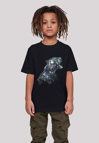 T-Shirt 'Marvel Black Panther Wild' F4NT4STIC en noir : devant
