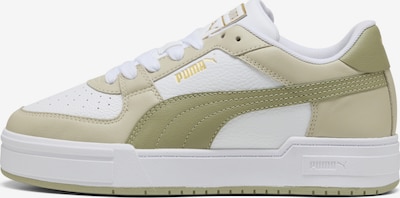 PUMA Baskets basses 'CA Pro Classic II' en 44 en beige / or / olive / blanc, Vue avec produit
