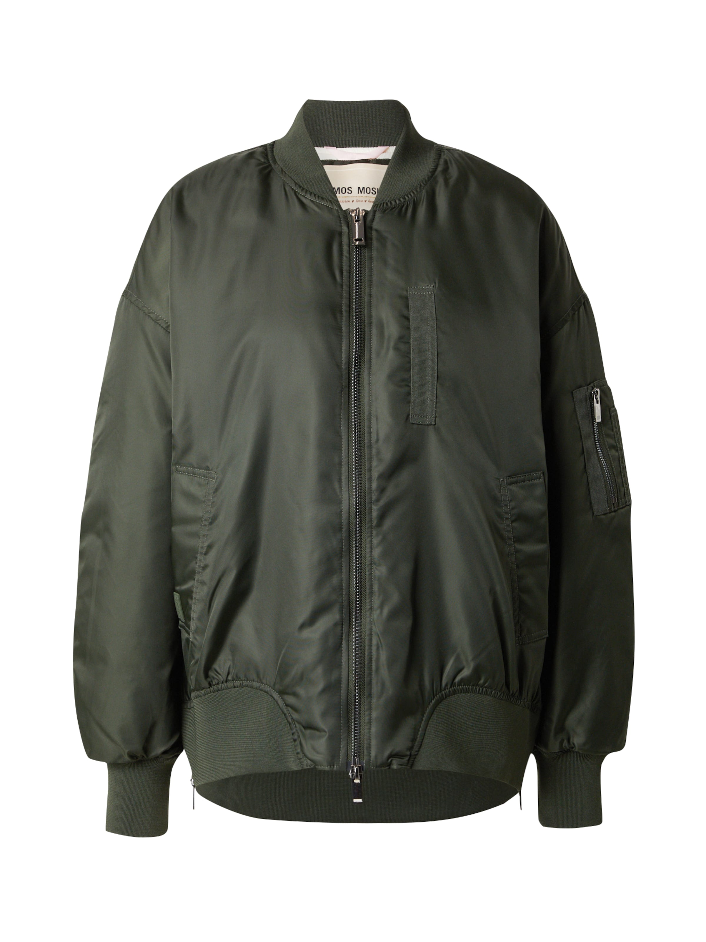 MOS MOSH Between-Season Jacket 'Ruby' in Green: front